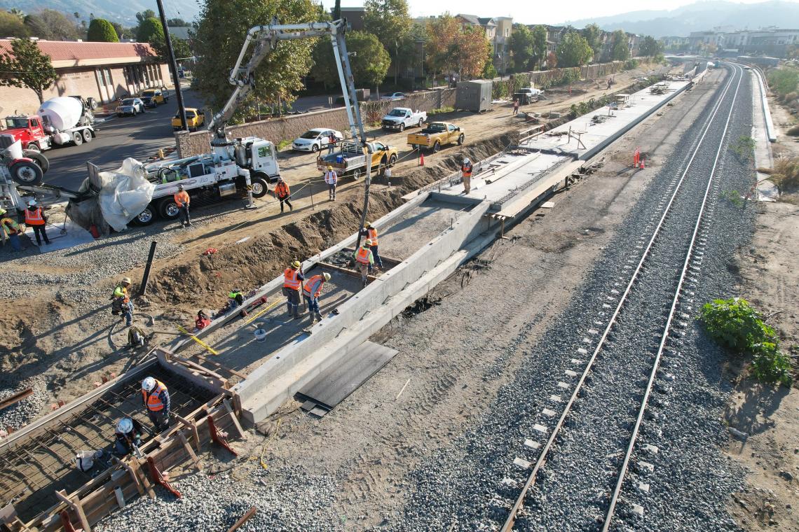 Scoping Out Progress On Metro's Foothill Gold Line Extension | Urbanize LA